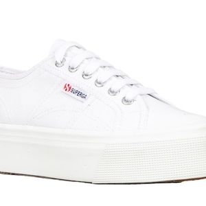 Platform White Superga Sneaker